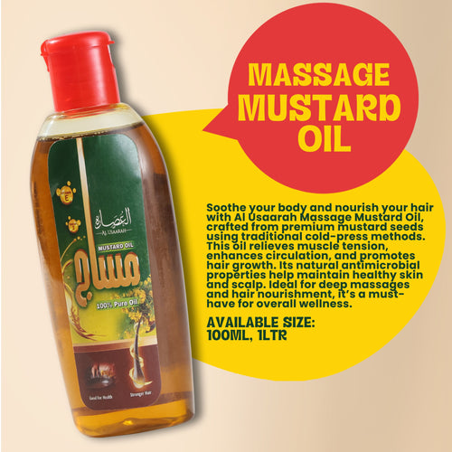 Al Usaarah Mustard Oil Massage